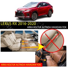 Miren Lexus Rx 2016-2020 Uyumlu 5d Havuzlu Suni Deri Oto Paspas