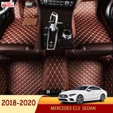 Miren Mercedes Cls 2018-2020 Sedan Uyumlu 5d Havuzlu Suni Deri Oto Paspas