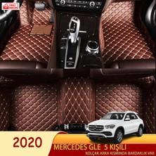 Miren Mercedes GLE 2020 5 kişili Uyumlu 5d Havuzlu Suni Deri OTO PASPAS