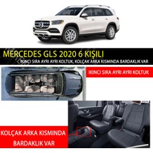 Miren Mercedes GLS 2020 6 kişili Uyumlu 5d Havuzlu Suni Deri OTO PASPAS