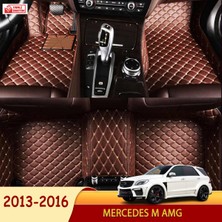 Miren Mercedes M AMG 2013-2016 Uyumlu 5d Havuzlu Suni Deri OTO PASPAS