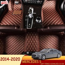 Miren Mercedes S 2014-2020 Uyumlu 5d Havuzlu Suni Deri OTO PASPAS