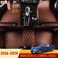 Miren Mercedes SLC 2016-2019 cabrio 2 kişili Uyumlu 5d Havuzlu Suni Deri OTO PASPAS