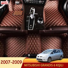 Miren Mitsubishi Grandis 2007-2009 6 kişili Uyumlu 5d Havuzlu Suni Deri OTO PASPAS