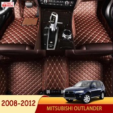 Miren Mitsubishi Outlander 2008-2012 Uyumlu 5d Havuzlu Suni Deri OTO PASPAS