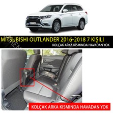 Miren Mitsubishi Outlander 2016-2018 7 kişili Uyumlu 5d Havuzlu Suni Deri OTO PASPAS