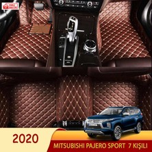 Miren Mitsubishi Pajero sport 2020 7kişili Uyumlu 5d Havuzlu Suni Deri OTO PASPAS