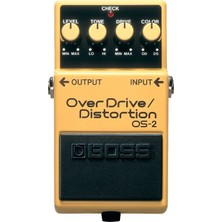 Jazz Müzik Boss Os-2 Overdrive-Distortion Compact Pedal