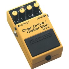 Jazz Müzik Boss Os-2 Overdrive-Distortion Compact Pedal