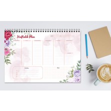 Express Planner A4 Haftalık Planlayıcı Roses