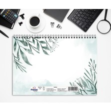 Express Planner A4 Haftalık Planlayıcı Green Leaf