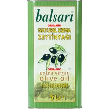 Balsarı Organik Sızma Zeytinyağı 5ltr Teneke