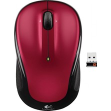 Shuji Logitech M325 Kablosuz Fare Ofis Ev Pil Tasarrufu Kaydırılan Web Sayfaları - Kırmızı (Yurt Dışından)