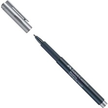 Faber-Castell Gümüş Gri Metalik Marker Kalem 1.5 mm Keçe Uçlu 1 Adet Faber Castell Gümüş Gri Metalik Marker Kalem 1.5 mm Keçe Uçlu 1 Adet
