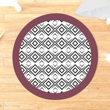 Setay Ezgi Genç Odası Takımı Uyumlu Kaydırmaz Yuvarlak Halı 160X160