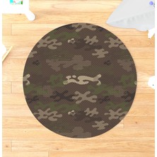 Setay Elit Genç Odası Takımı Uyumlu Kaydırmaz Yuvarlak Halı 160X160