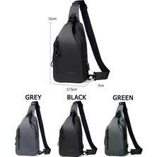 Weixier XB301 Erkek Outdoor Göğüs Çantası Yeşil (Yurt Dışından)