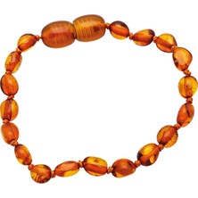 Chavin Doğal Kehribar Kız Erkek Çocuk Bebek Diş Bilekliği Du97