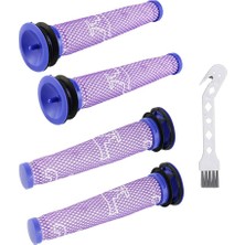 Binduo 4 Set, Vakum Süpürge Yedek Ön Filtre (Yurt Dışından