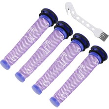 Binduo 4 Set, Vakum Süpürge Yedek Ön Filtre (Yurt Dışından