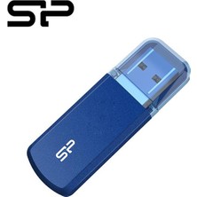 Silicon Power 256GB Helios 202 USB 3.2 USB Bellek Mavi
