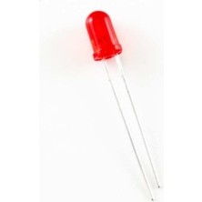 Fortor 3mm LED Kırmızı Şeffaf 1000ADET