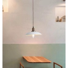 Dylight Retro Metal Dekorarif Bakır Duylu Tekli Sarkıt Kafe Mutfak Aydınlatma