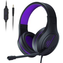 Chronus Ps4/ps5 ile Uyumlu Stereo Pc, Xbox One İçin Mikrofonlu Kulak Üzerinden Gürültü Önleyici Yumuşak Hafızalı Kulaklıklı (Siyah) (Yurt Dışından)