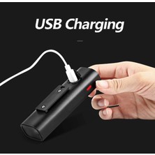 Chronus Süper Parlak Bisiklet Işığı Seti, Bisiklet Ön Işığı USB Şarj Edilebilir, Dağ ve Yol İçin Aydınlatma Aksesuarları (Siyah) (Yurt Dışından)