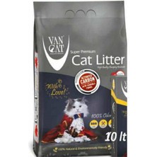 Van Cat Vancat Aktif Karbonlu Süper Topaklanan Premium 10 Lt x 2 Adet