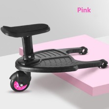 Newdv Konfor Tekerlekli Tahta Arabası Yolculuğu, Çıkarılabilir Koltukta 55 Lbs Pembe (Yurt Dışından)