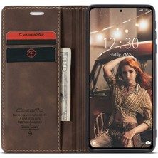 Lnobern Xiaomi Redmi K40 Pro ile Uyumlu Retro Cüzdan Cep Telefonu Ayaklıklı Kılıfı (Yurt Dışından)