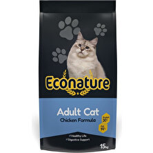 Econature Tavuklu Yetişkin Kedi Maması 15 kg