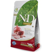 N&d Tavuklu ve Narlı Tahılsız Kısırlaştırılmış Kedi Maması 5 kg
