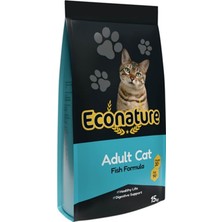 Econature Balıklı Yetişkin Kedi Maması 15 kg