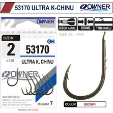 Owner 53170 Ultra K. Chinu Brown Iğne