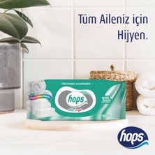 Hops Beyaz Sabun Kokulu Islak Mendil, Standart Boy, (60 x 6 Adet) - 360 Yaprak