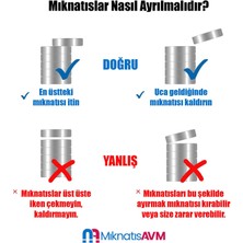 Mıknatıs Avm Neodyum Mıknatıs Yuvarlak Ø8x5 mm (Çap: 8 Mm, Kalınlık 5 Mm)