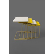 Veys Sehpa Veys Yıldız Vegas Zigon Sehpa  Tekersiz