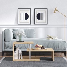 Decormet Dilek Orta Sehpa Safir Meşe