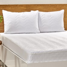 Taç Soft Pamuk Kapitone Fitted Alez Çift Kişilik Alez 160X200 cm Taç Soft Pamuk Kapitoneli Fitted