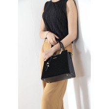 Silver Polo Silver  Polo Kadın El Çantası Siyah - Siyah NV969