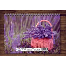 A4 Haftalık Planlayıcı Lavender