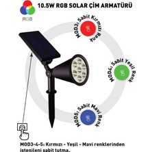 Informed GÜNEŞ ENERJİLİ-SOLAR * 10,5 W YÜKSEK IŞIK *ÇİM ARMATÜR *RGB-RENKLİ*