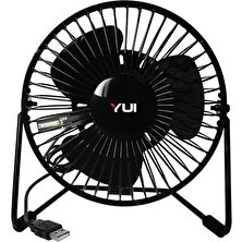 Yui UF240 Lazer Yazı Yansıtıcılı Mini Vantilatör Fan(Yui Türkiye Garantili)