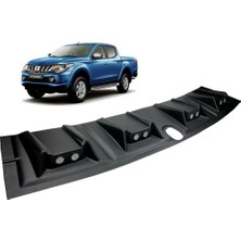 Teknocity Mitsubishi L200 2015-2019  Tavan Kebi  Moonvisör Süper Power LED Turuncu