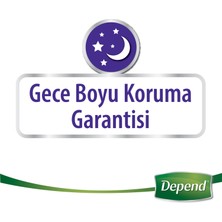 Depend Emici Külot Lohusa Pedi Kadın L Beden 2 Paket 20 Adet