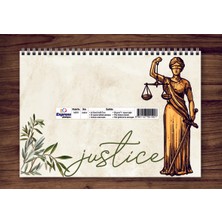 Express Planner A4 Haftalık Planlayıcı Justice