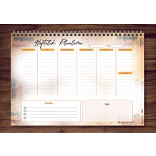 Express Planner A4 Haftalık Planlayıcı Linguistis