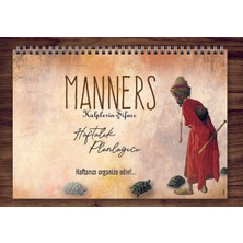 Express Planner A4 Haftalık Planlayıcı Manners